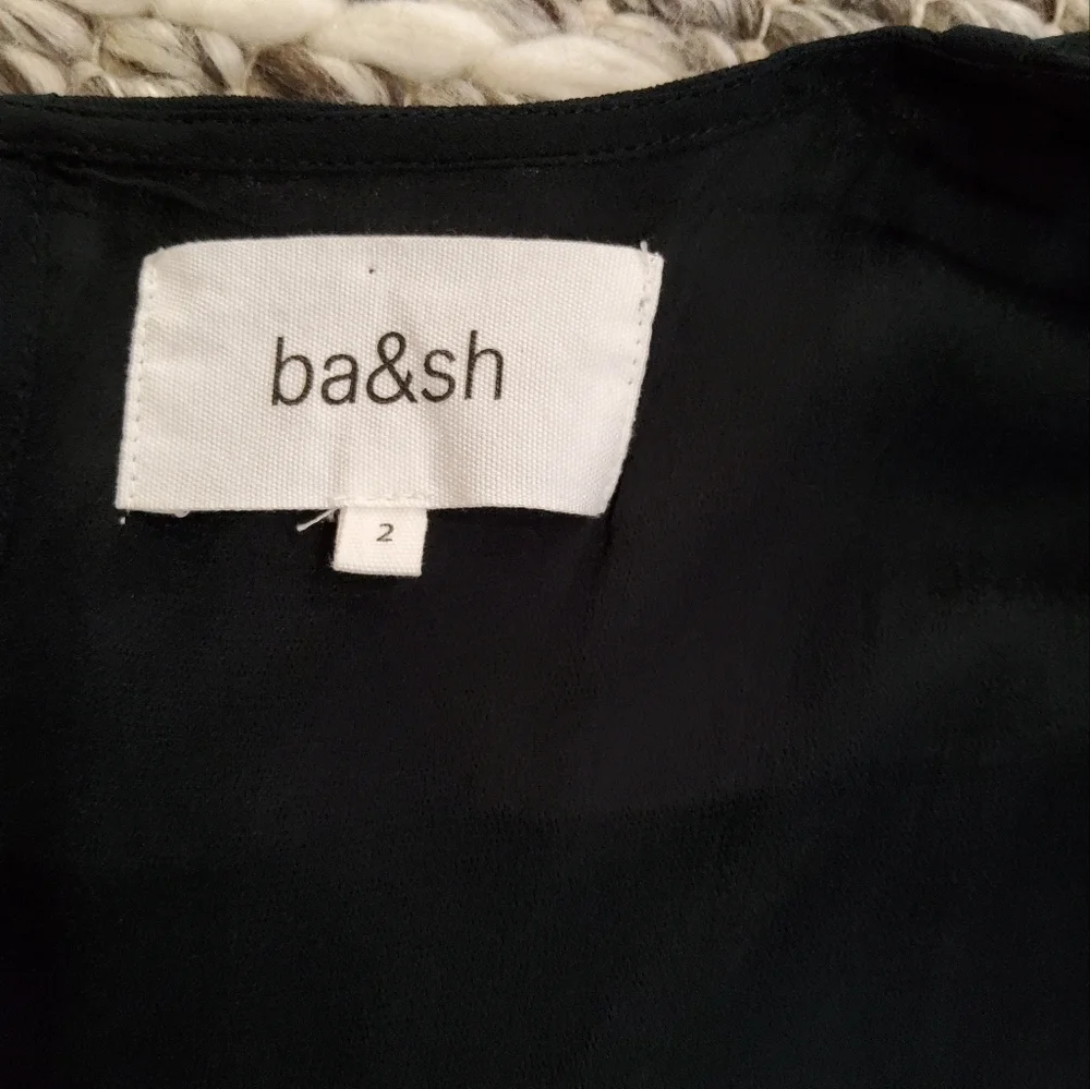 BA&SH Colombe Embroidered Mini Dress Size 6